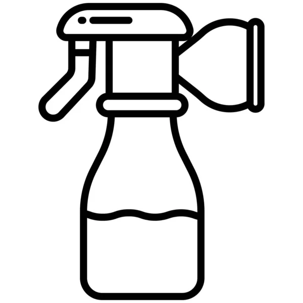 Breast Pump Icon Vector Illustration — 스톡 벡터