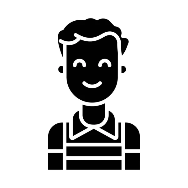 Avatar Icono Web Vector Ilustración — Archivo Imágenes Vectoriales