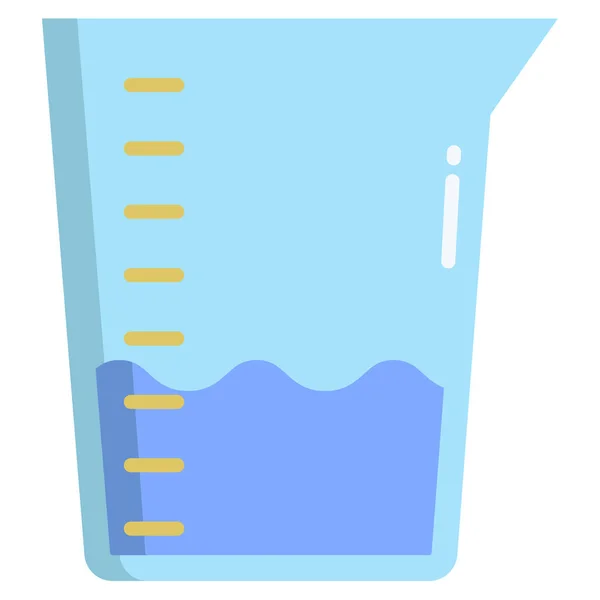 Agua Icono Web Vector Ilustración — Archivo Imágenes Vectoriales