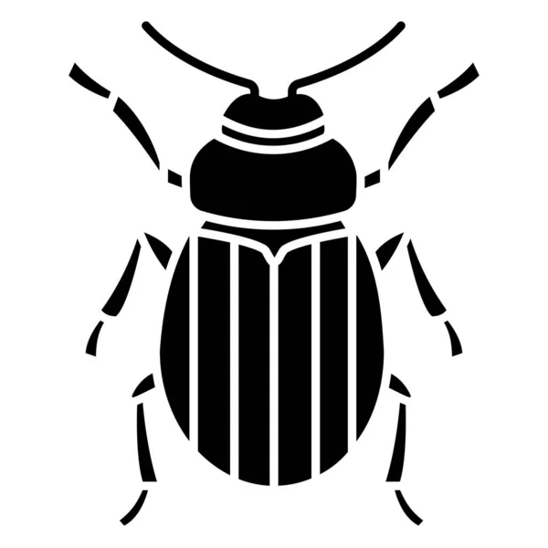 Ikona Hmyzu Vektorová Ilustrace — Stockový vektor