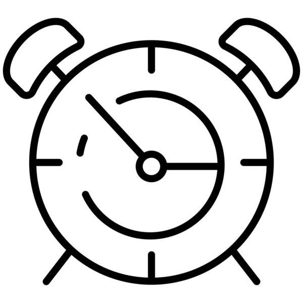Vector Illustration Alarm Clock — Stock Vector