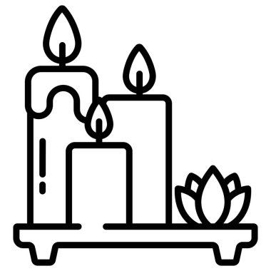 Sauna Kova duşu. Web simgesi basit illüstrasyon