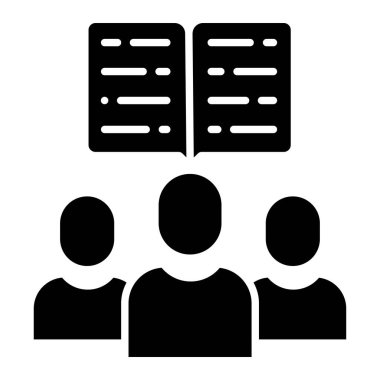 eğitim vektörü simgesi modern basit tasarım