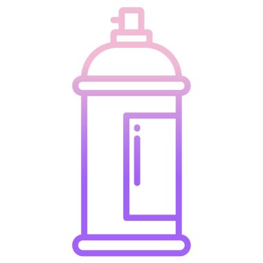 su şişesi simgesi, vektör illüstrasyonu