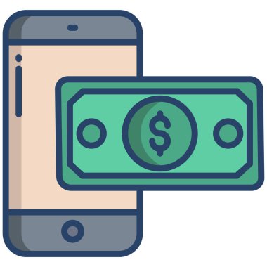 Banka vektörel çizimi 