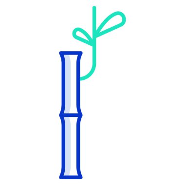 Bambuların vektör çizimi 