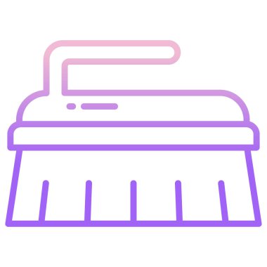 fırça. Web simgesi basit illüstrasyon