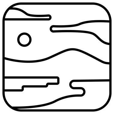 Cüzdan. Web simgesi basit illüstrasyon