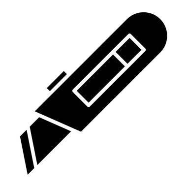 Kesici. Web simgesi basit illüstrasyon