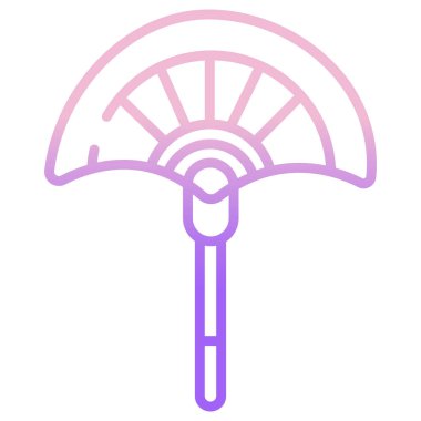 Hayranım. Web simgesi basit illüstrasyon