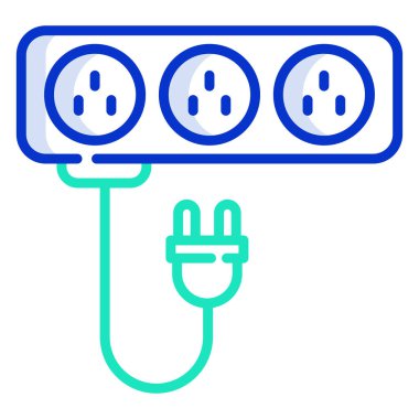 Fiş. Web simgesi basit illüstrasyon