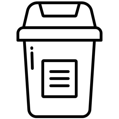 vektör çizim tasarım kova simgesinin 