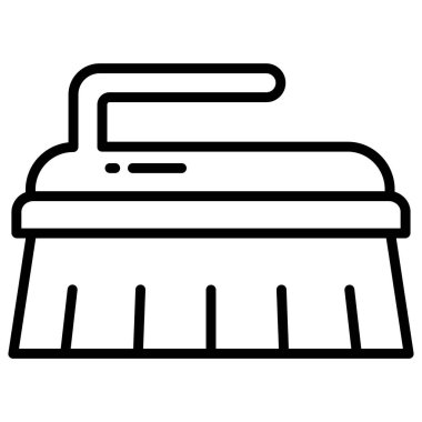 fırça. Web simgesi basit illüstrasyon