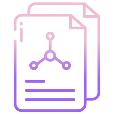 belge web simgesi, vektör illüstrasyonu   