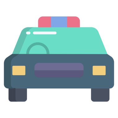 araba web simgesi, vektör illüstrasyonu 