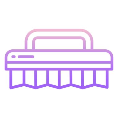 fırça. Web simgesi basit illüstrasyon