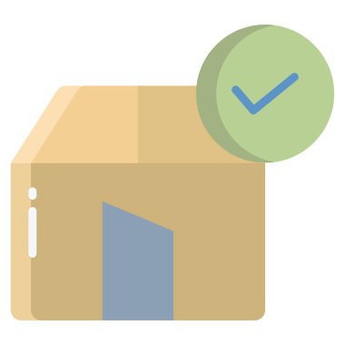 Basit vektör simgesi, resim çizimi 