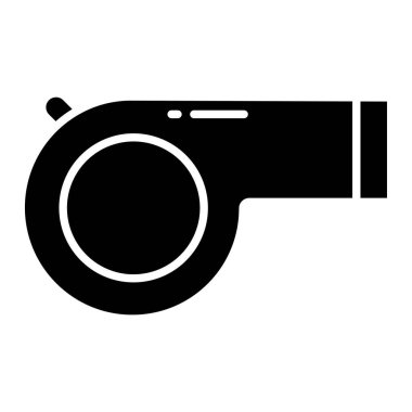 Islık. Web simgesi basit illüstrasyon