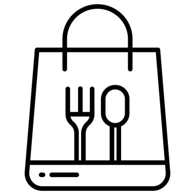 çanta vektör illüstrasyon