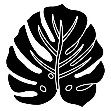 Yaprak simgesi, vektör illüstrasyonu 