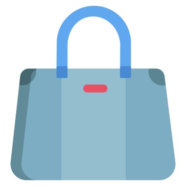 El çantası simgesini, basit vektör çizim