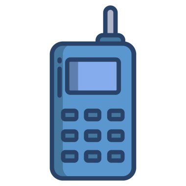 telefon web simgesi, vektör çizim