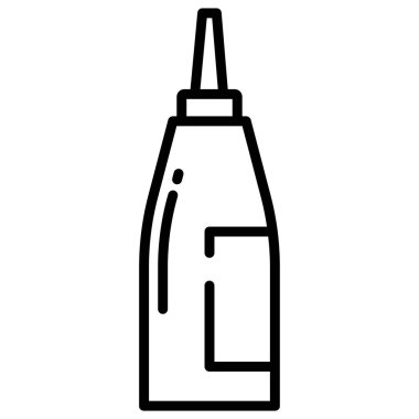 Yapıştırıcı. Web simgesi basit illüstrasyon