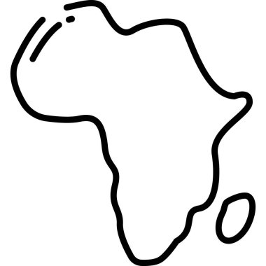 Haritanın vektör illüstrasyonu