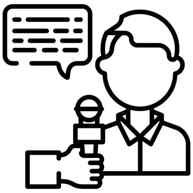 İletişim. Web simgesi basit illüstrasyon