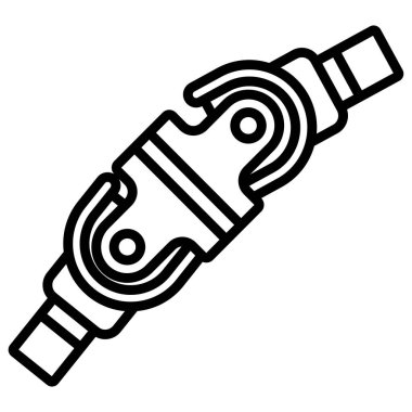 Modern otomatik simgenin vektör illüstrasyonu