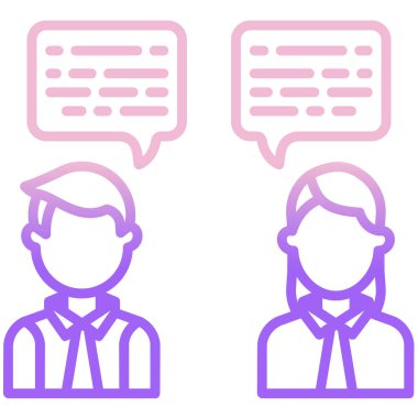 Bir grup insanın vektör çizimi