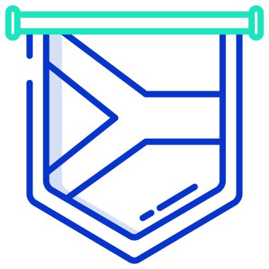 Güney Afrika 'daki basit vektör simgesi