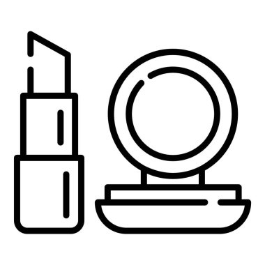 Kozmetik. Web simgesi basit tasarım