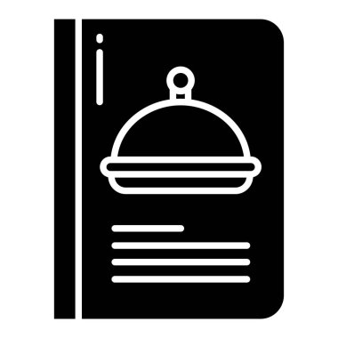 Menü simgesi vektör resimleme arkaplanı 