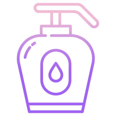 Su. Web simgesi basit illüstrasyon