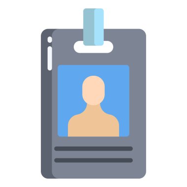 Kullanıcı arayüzü simgesine sahip kimlik kartı