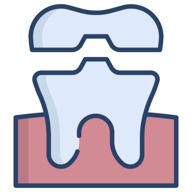 Web simgesi, vektör çizim taç 