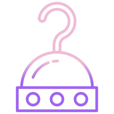 Kanca. Web simgesi basit illüstrasyon