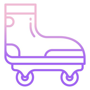 Paten vektör ikonudur. Modern, basit düz tabela illüstrasyon koleksiyonu. düzenlenebilir vuruş.