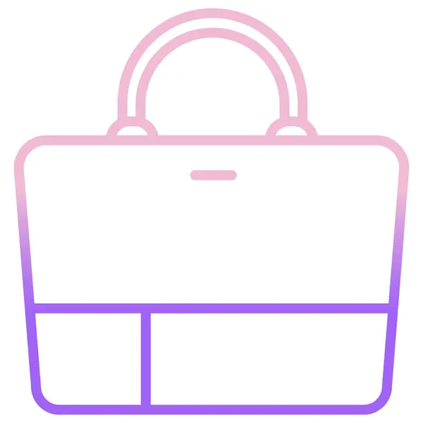 Handbag Icon Simple Vector Illustration — Stock Vector