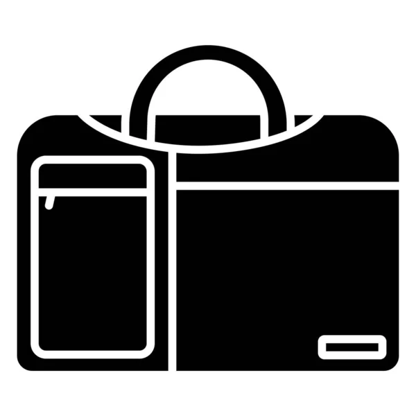 Εικονίδιο Τσάντα Απλή Διανυσματικά Εικονογράφηση — Διανυσματικό Αρχείο