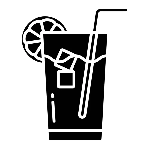 Saft Symbol Vektor Illustration — Stockvektor