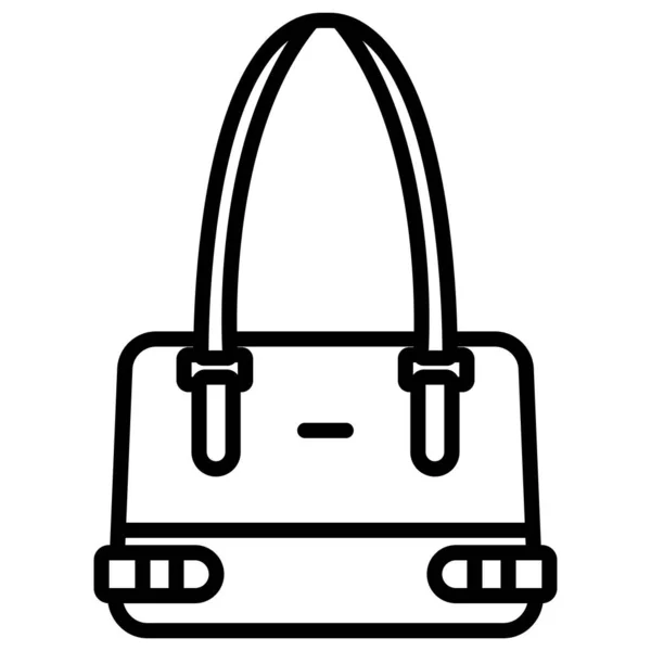 Handbag Icon Simple Vector Illustration — Stock Vector