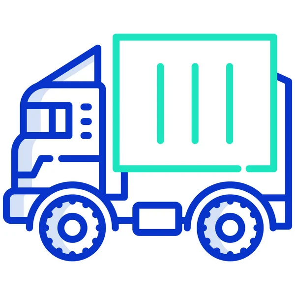 Truck Web Icon Simple Illustration — Stock Vector