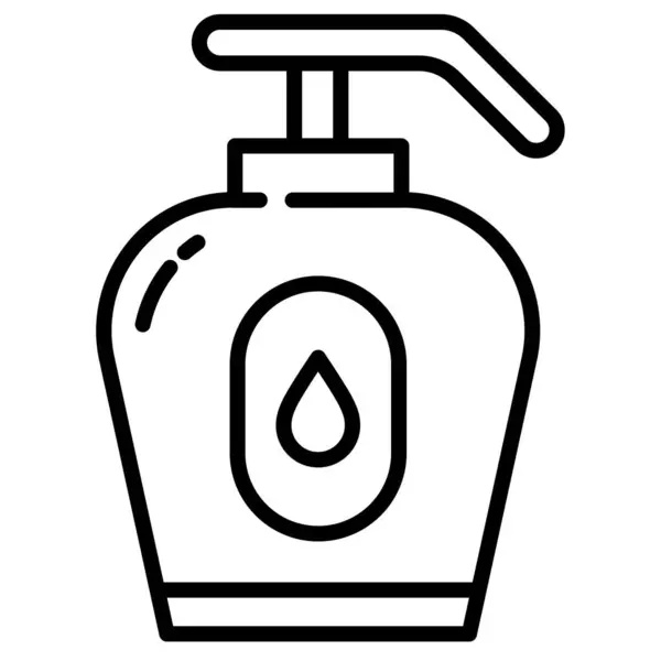 Agua Icono Web Ilustración Simple — Vector de stock