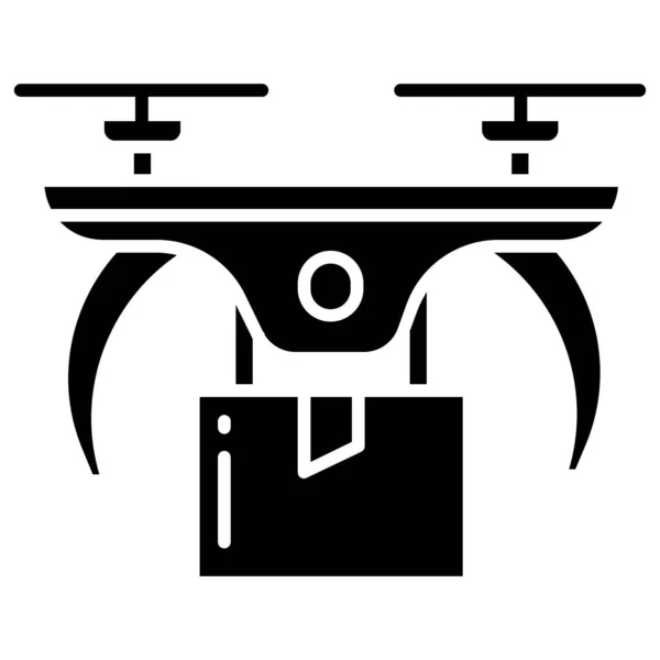 Drone Web Icon Simple Design — Stock Vector