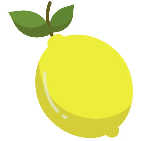 Ikon Web Lemon Ilustrasi Vektor - Stok Vektor