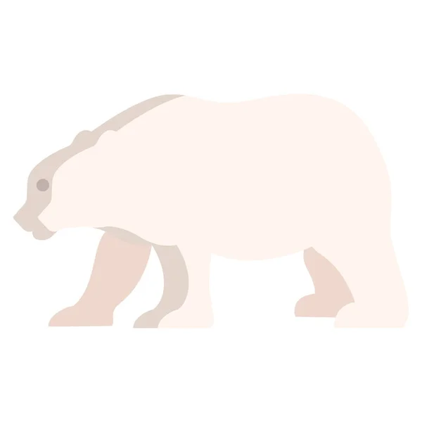 Векторная Иллюстрация Милого Мультяшного Медведя — стоковый вектор