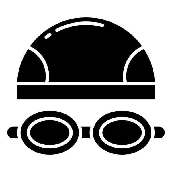 ヘルメット Webアイコンシンプルなイラスト — ストックベクタ