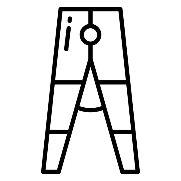 Peg Web Symbol Einfache Illustration — Stockvektor